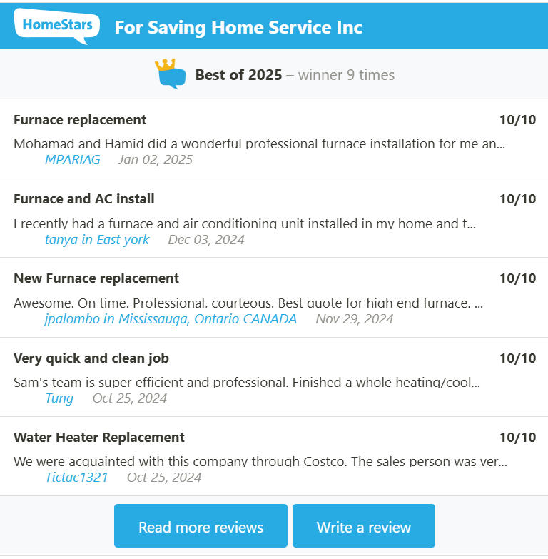 Furnace Repair Near Me Toronto