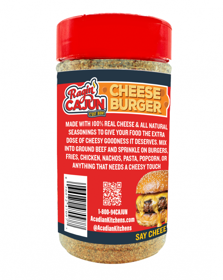 Ragin Cajun Cheeseburger Seasoning & Rub