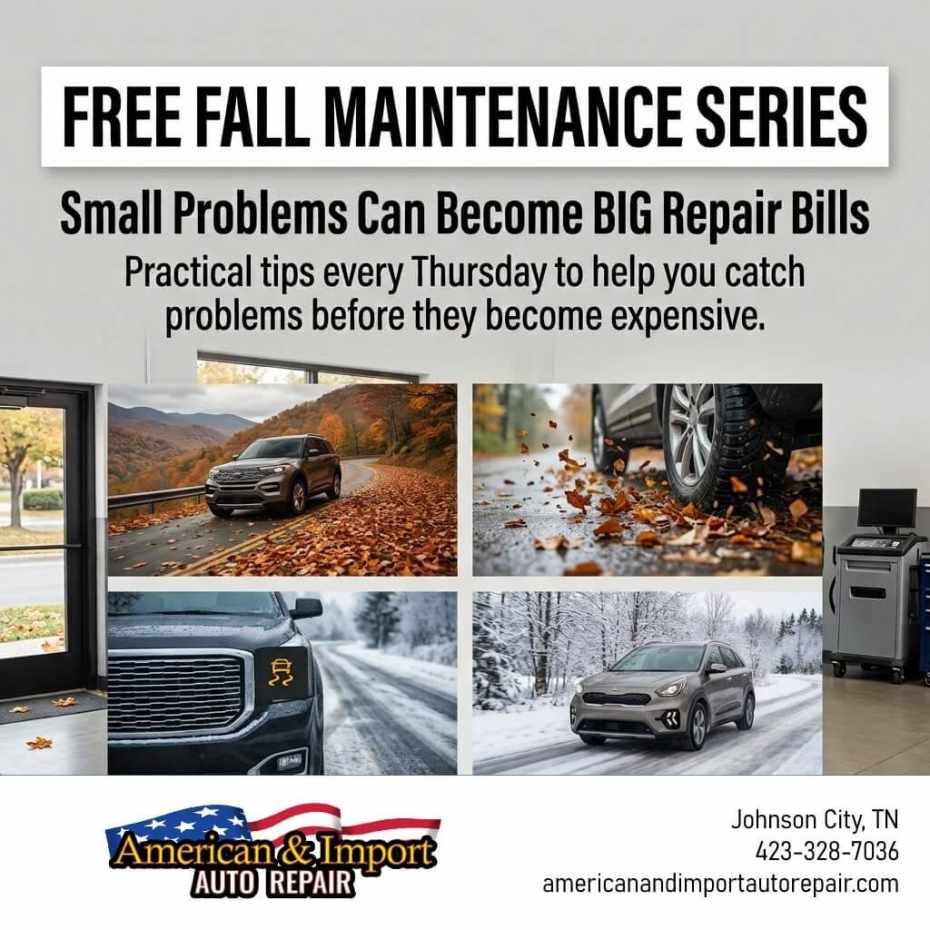 American & Import Auto Repair Fall Maintenance