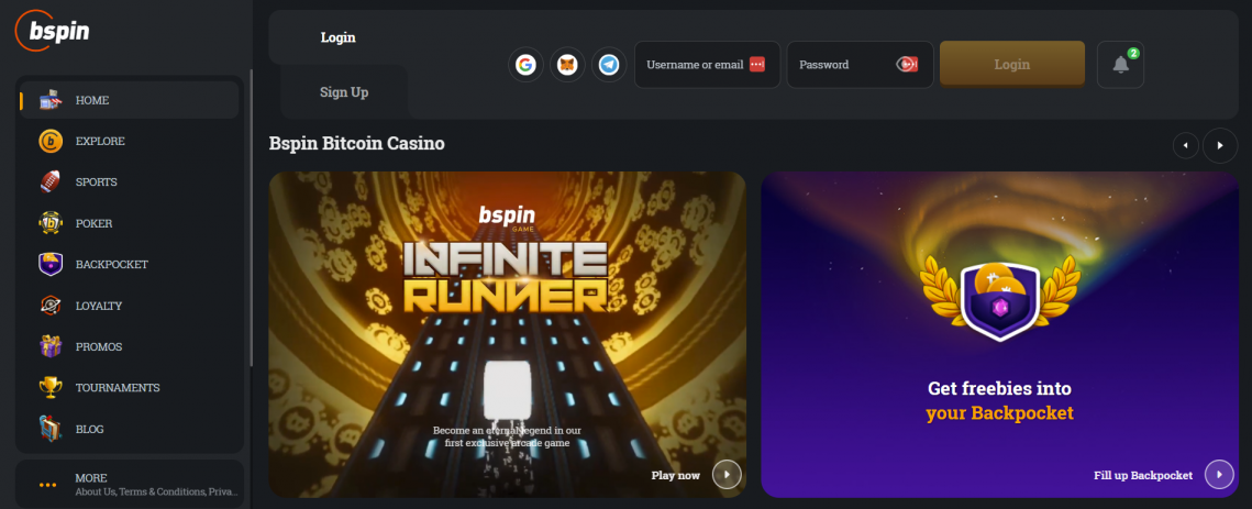 Bspin Home Page