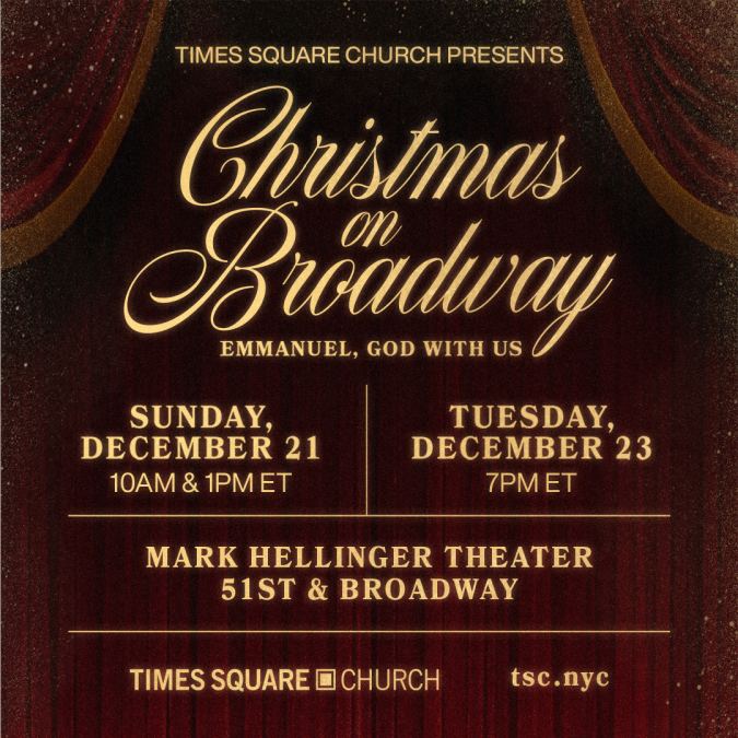 Christmas on Broadway,Times square Church