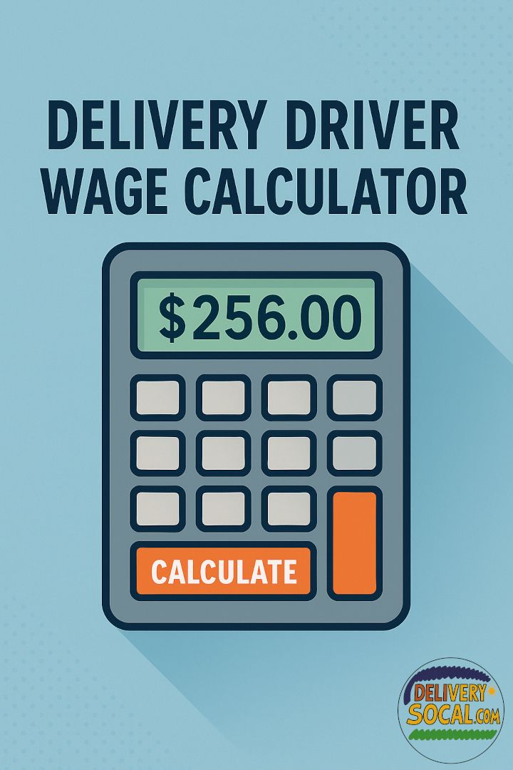 Delivery Driver Pay Calculator
