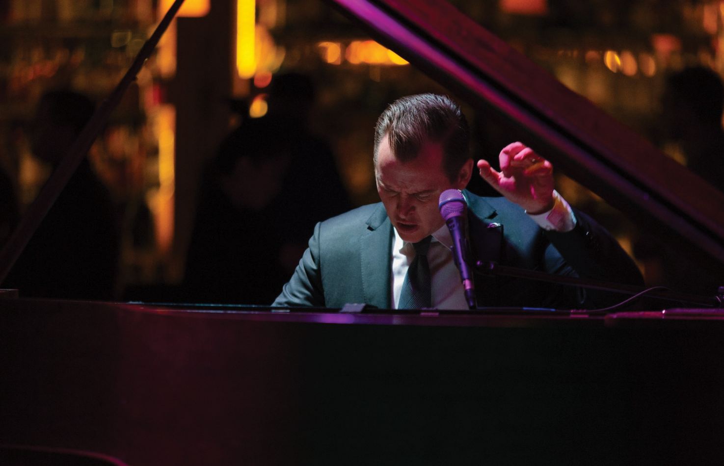 Doc Watkins on the Piano