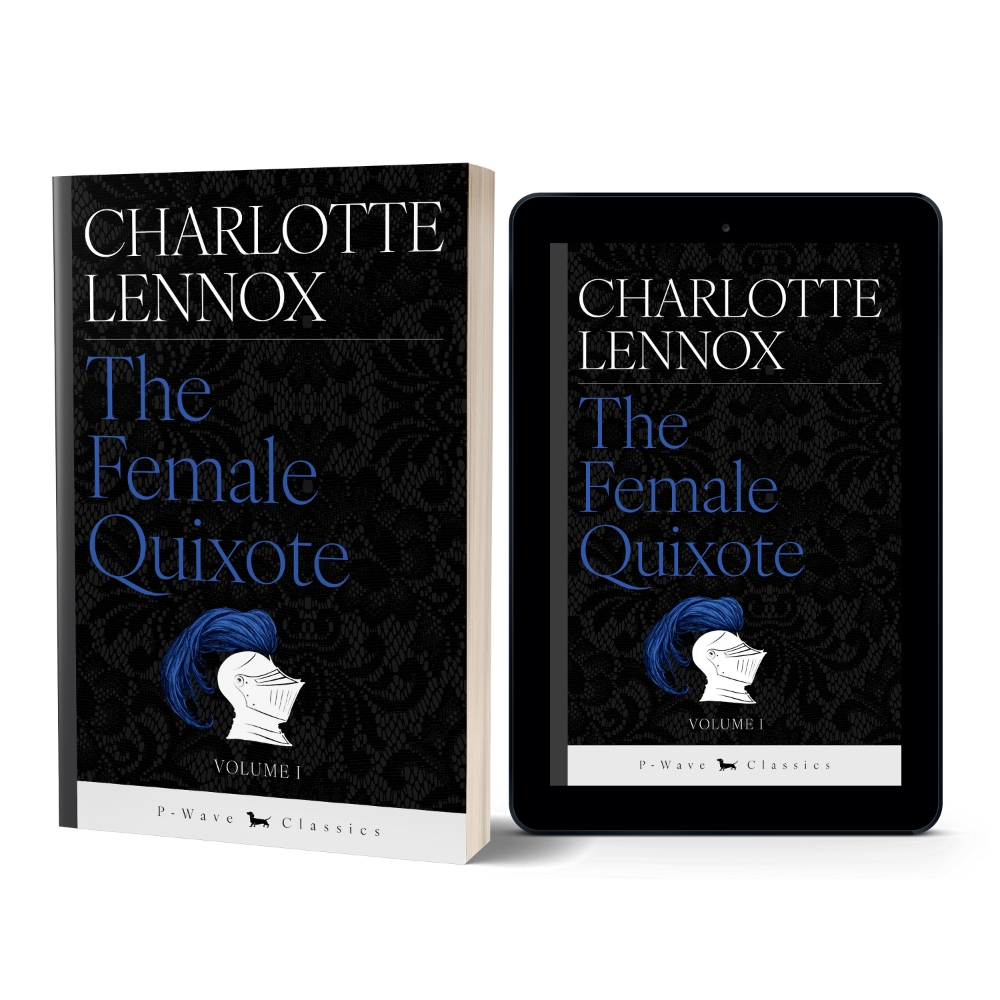 Female Quixote Vol 1 Charlotte Lennox Mockup