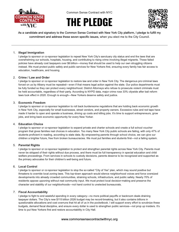 Full Common Sense Pledge NYC