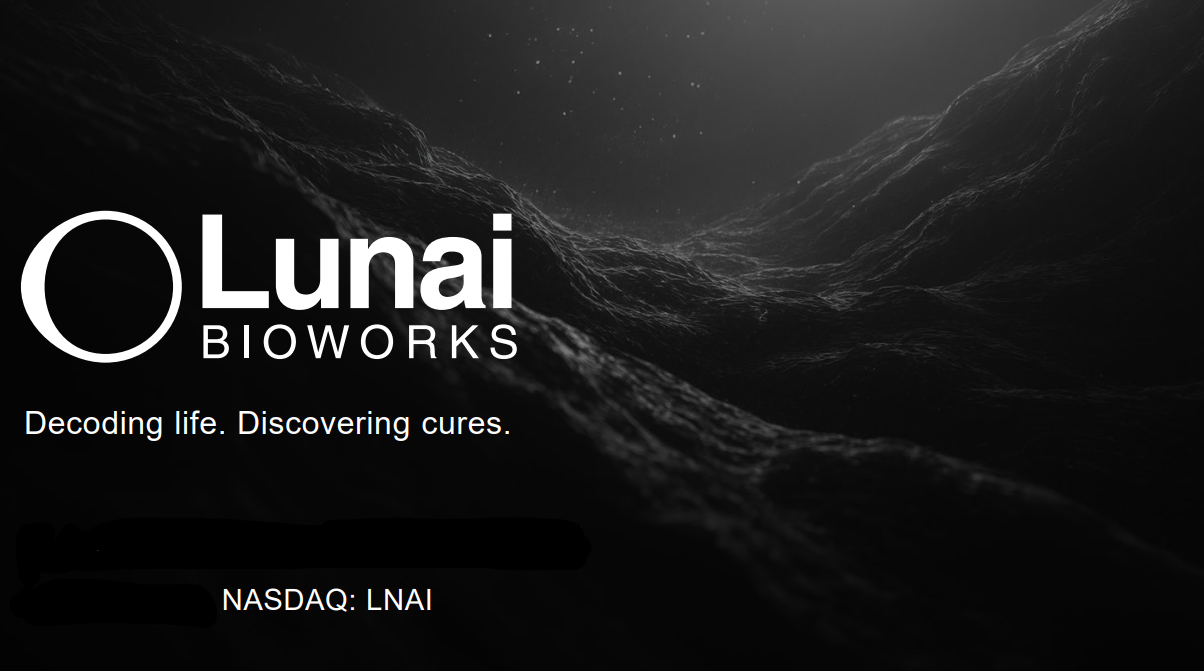 Lunai Bioworks (Nasdaq: LNAI) $LNAI