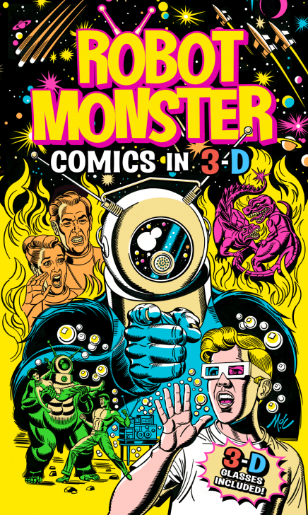 Robot Monster Comics In 3 D
