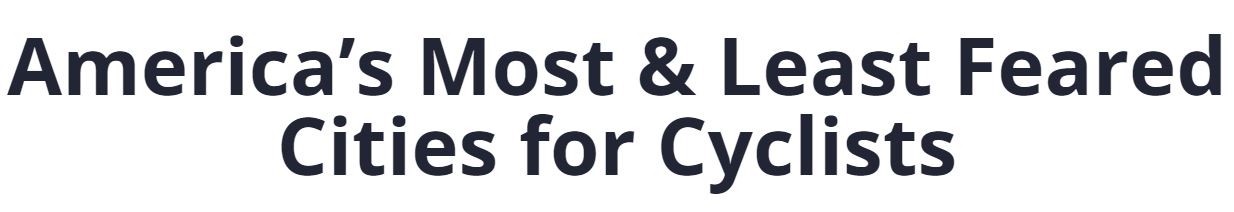 Safest Cities To Cycle