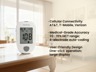 TeleRPM 4G blood glucose meter