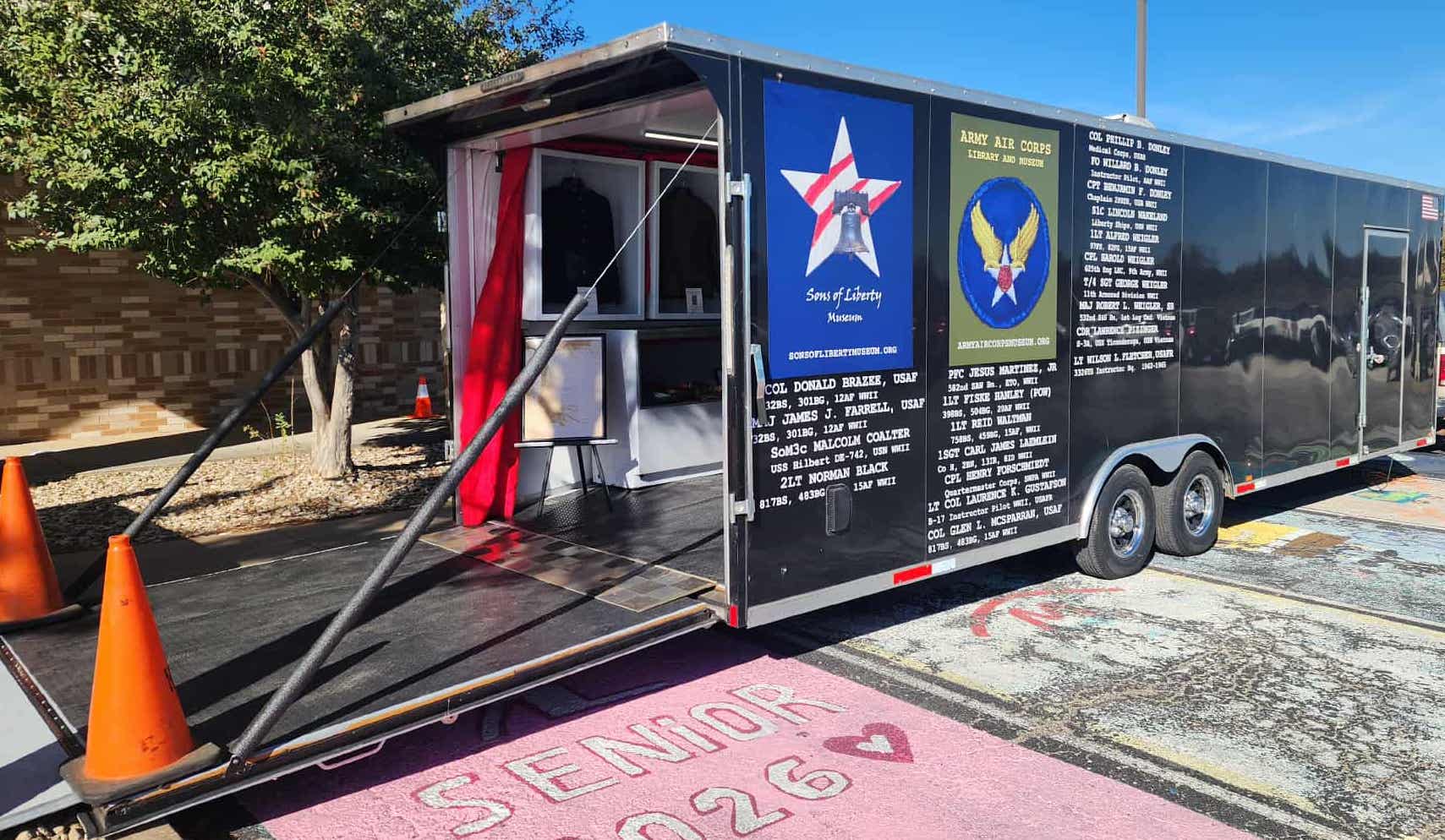 USH-Constitution Mobile Museum at a School